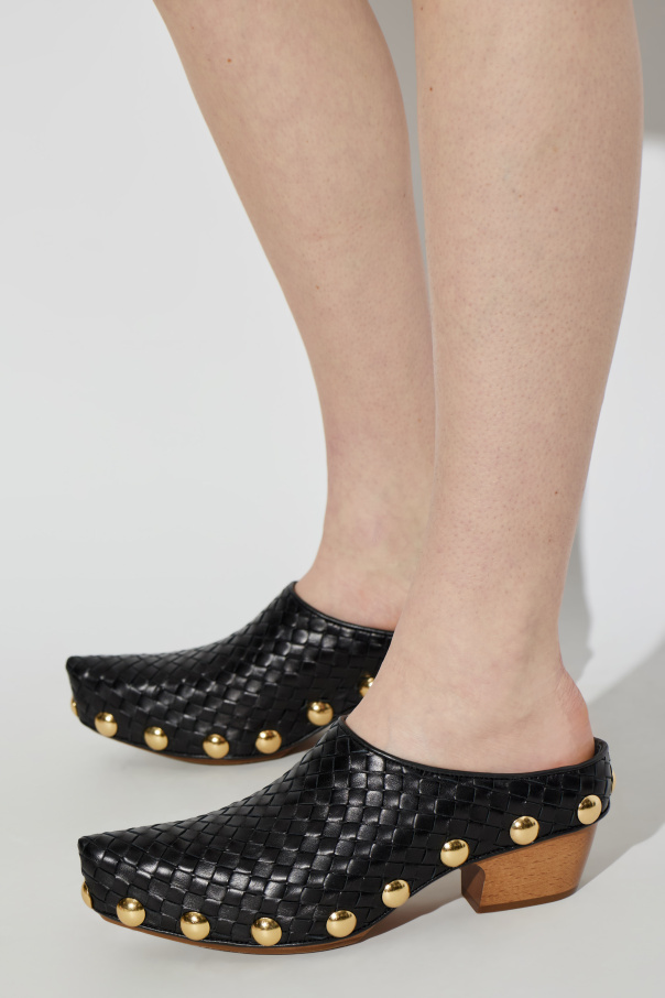 Zuecos de tacón "gondola" od Bottega Veneta