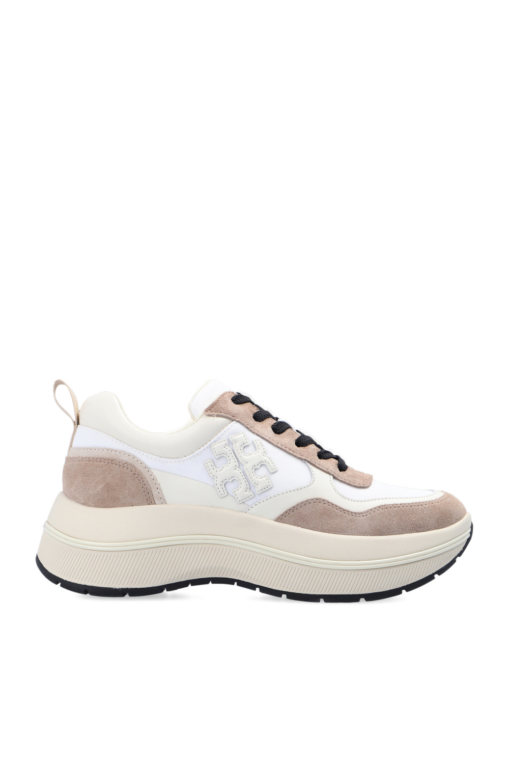 Cream Sneakers with logo Tory Burch - Vitkac France