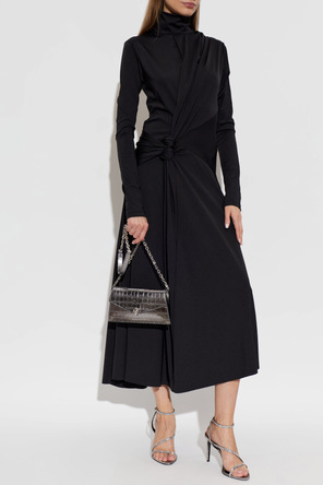 Alexander McQueen Sandalias de tacón con cristales brillantes