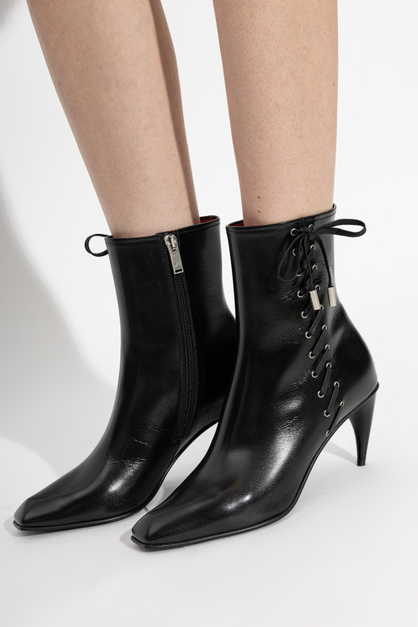 Alexander McQueen Botins de salto ‘Lexie’