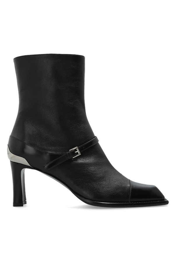 Alexander McQueen Skórzane botki ‘ Niko Ankle Boots’