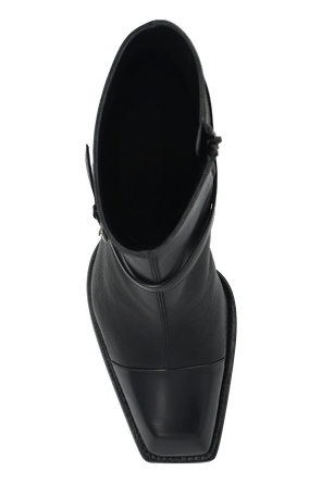 Alexander McQueen Skórzane botki ‘ Niko Ankle Boots’