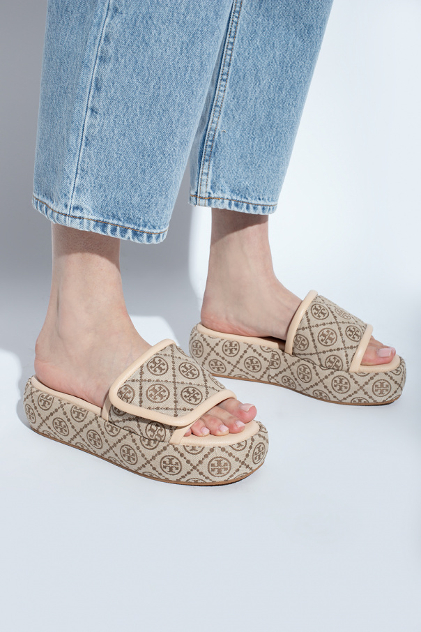 Tory Burch Platform slides