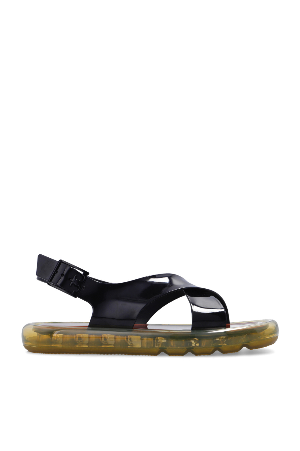 Black 'Bubble Jelly' rubber sandals Tory Burch - Vitkac France