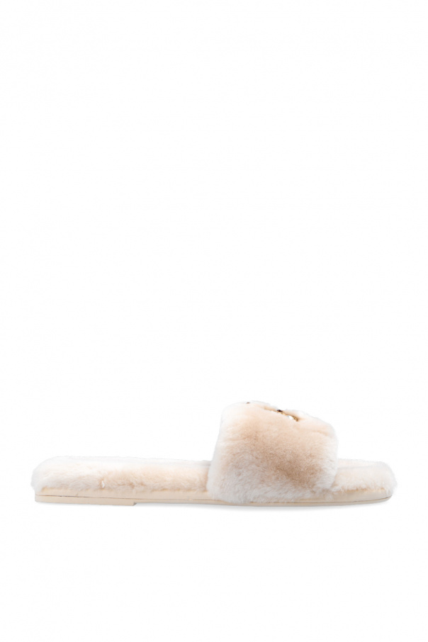 Tory Burch Fur slides