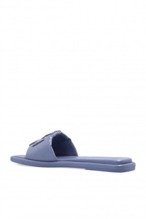 Tory Burch Leather slides with logo