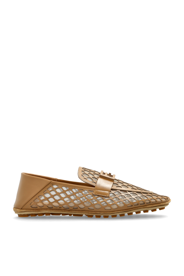 Leather loafers od Fendi