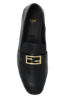 Fendi BLACK ‘Baguette’ loafers shoes