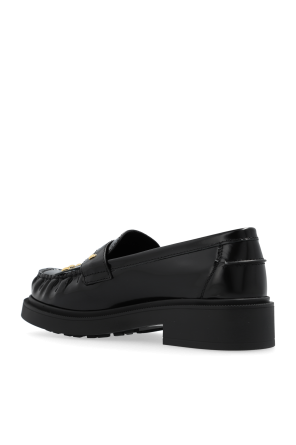 Fendi Skórzane buty typu `loafers`