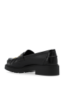 Fendi BLACK Leather shoes type loafers