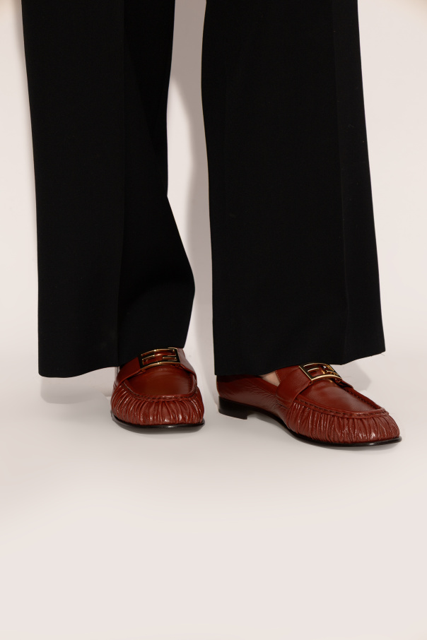 Fendi Leather loafers