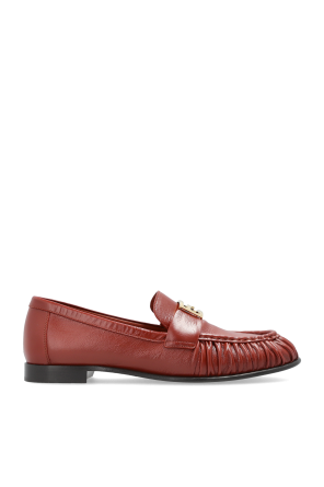 Leather loafers