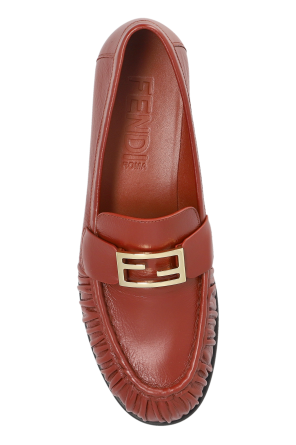 Fendi Leather loafers
