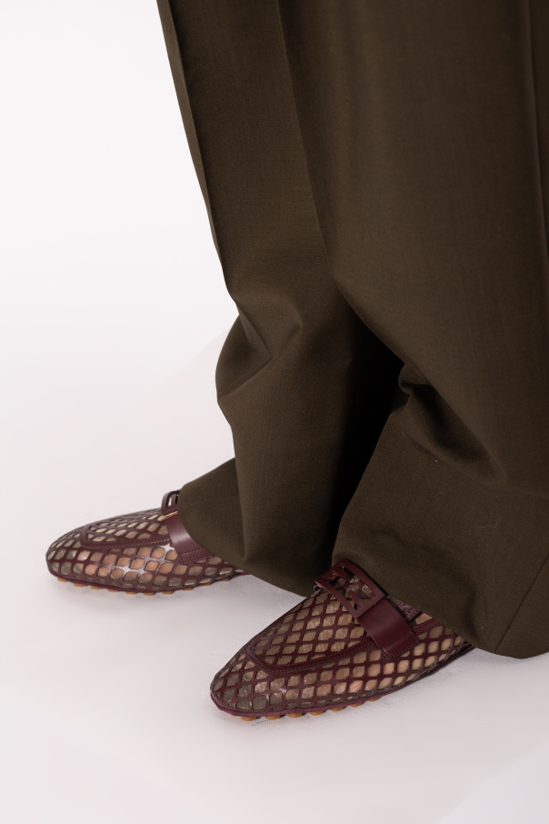 Fendi Skórzane buty typu `loafers`