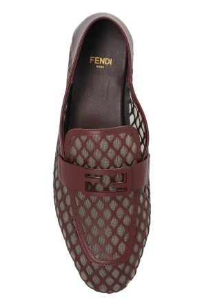 Fendi Skórzane buty typu `loafers`