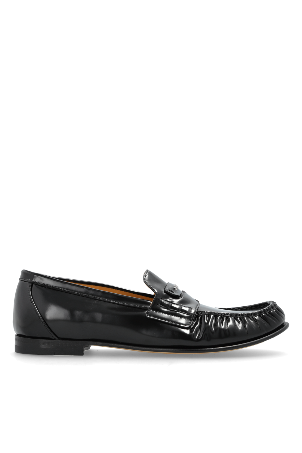 Leather loafers od Fendi