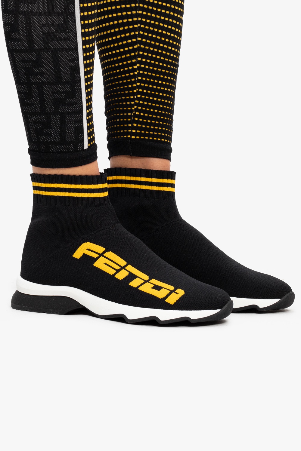 Fendi Sneakers with sock