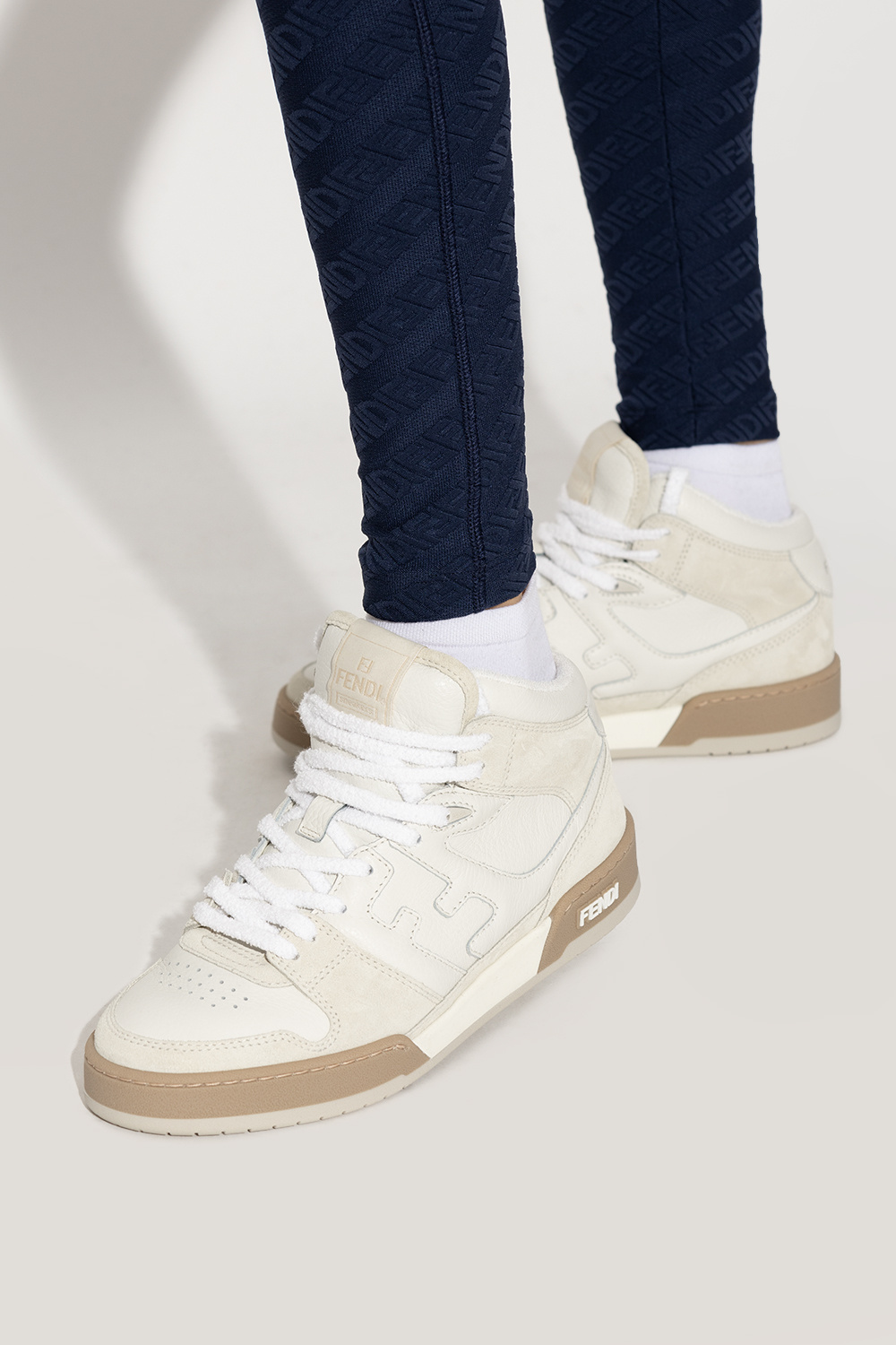 Fendi ‘Match’ high-top sneakers