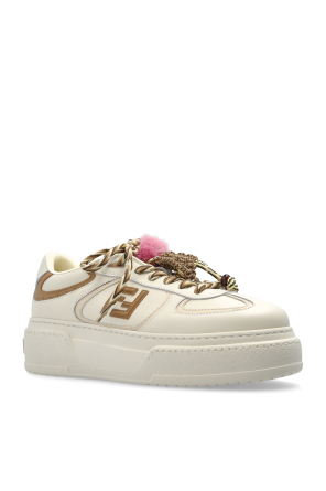 Fendi Buty sportowe `Match` na platformie