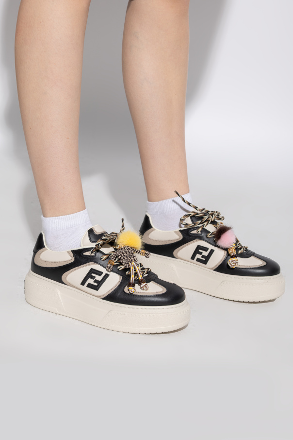 Fendi Zapatillas deportivas "Match" con plataforma