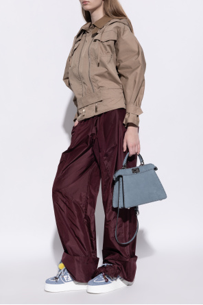 Fendi "Match" sports shoes on platform