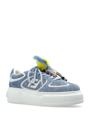 Fendi "Match" sports shoes on platform