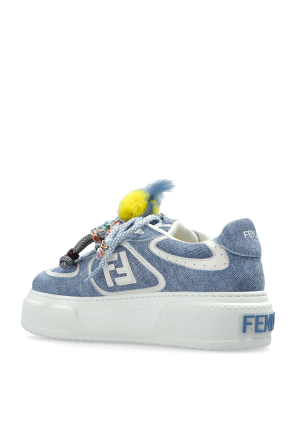 Fendi "Match" sports shoes on platform