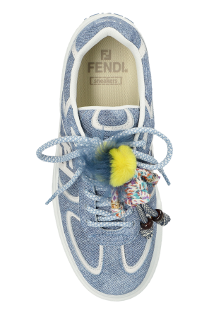 Fendi "Match" sports shoes on platform
