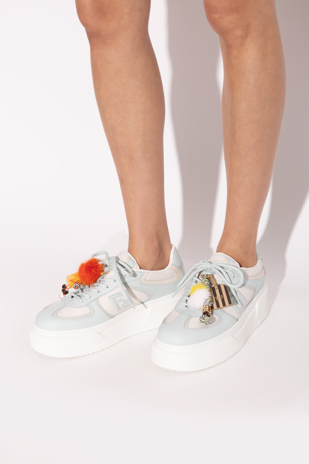 Fendi Buty sportowe `Match` na platformie
