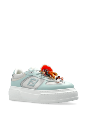 Fendi Buty sportowe `Match` na platformie