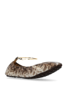 Fendi ‘Filo’ ballet flats in snakeskin