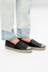 Fendi Leather espadrilles with logo