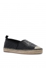 Fendi Leather espadrilles with logo