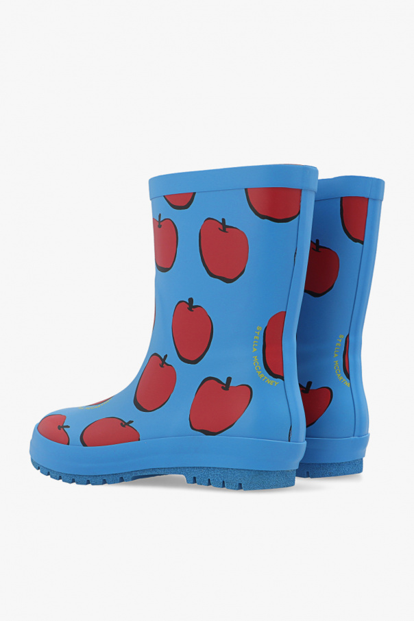 Stella McCartney Kids Printed rain boots