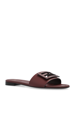 Fendi Leather slides