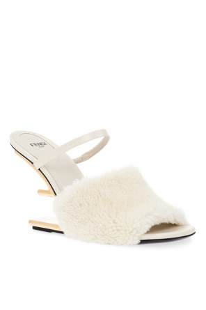 fendi Pequin-print ‘fendi Pequin-print First’ heeled mules