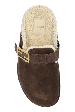 Fendi Suede mules