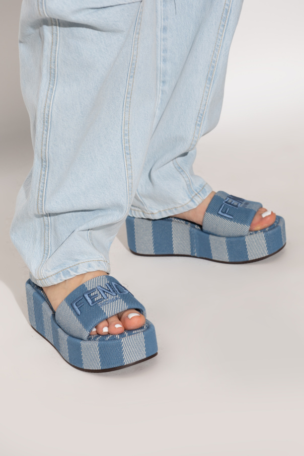 Fendi Plateausandalen