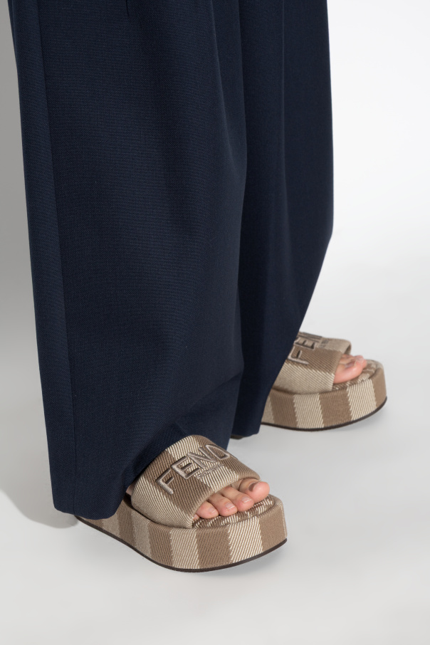Fendi Sunshine wedge sandals