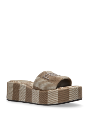 Fendi Sunshine wedge sandals