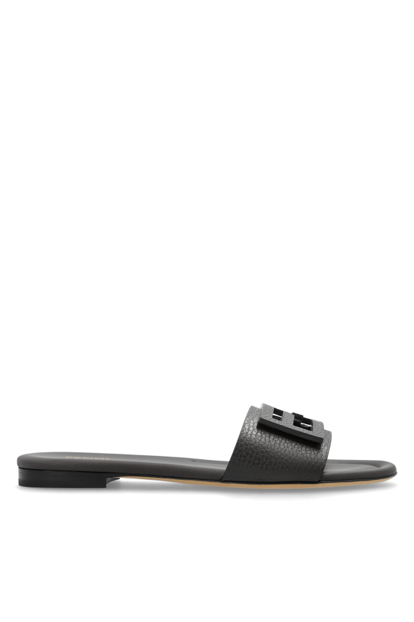 Leather slides od Fendi