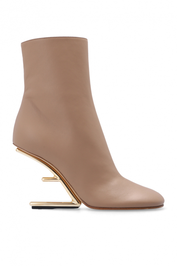 Fendi ‘Fendi First’ heeled ankle boots
