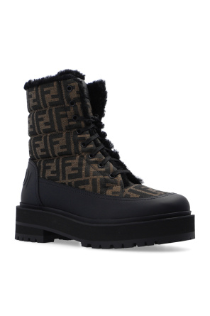 Fendi Snow boots with logo