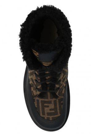 Fendi Snow boots with logo
