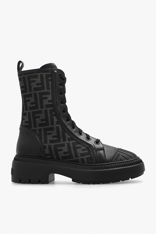 Fendi zowy ‘Domino’ ankle boots
