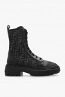 Fendi BLACK ‘Domino’ ankle boots