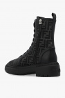 Fendi BLACK ‘Domino’ ankle boots