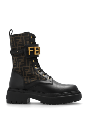 ‘fendigraphy’ ankle boots od Fendi