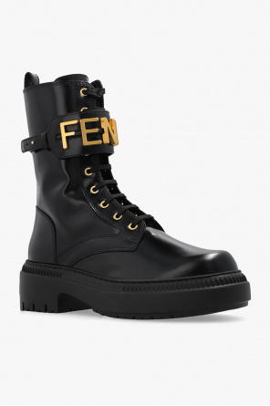 fendi fun ‘Fendigraphy’ ankle boots