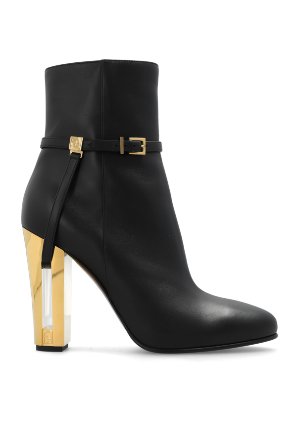 Fendi ‘Delfina’ heeled ankle boots